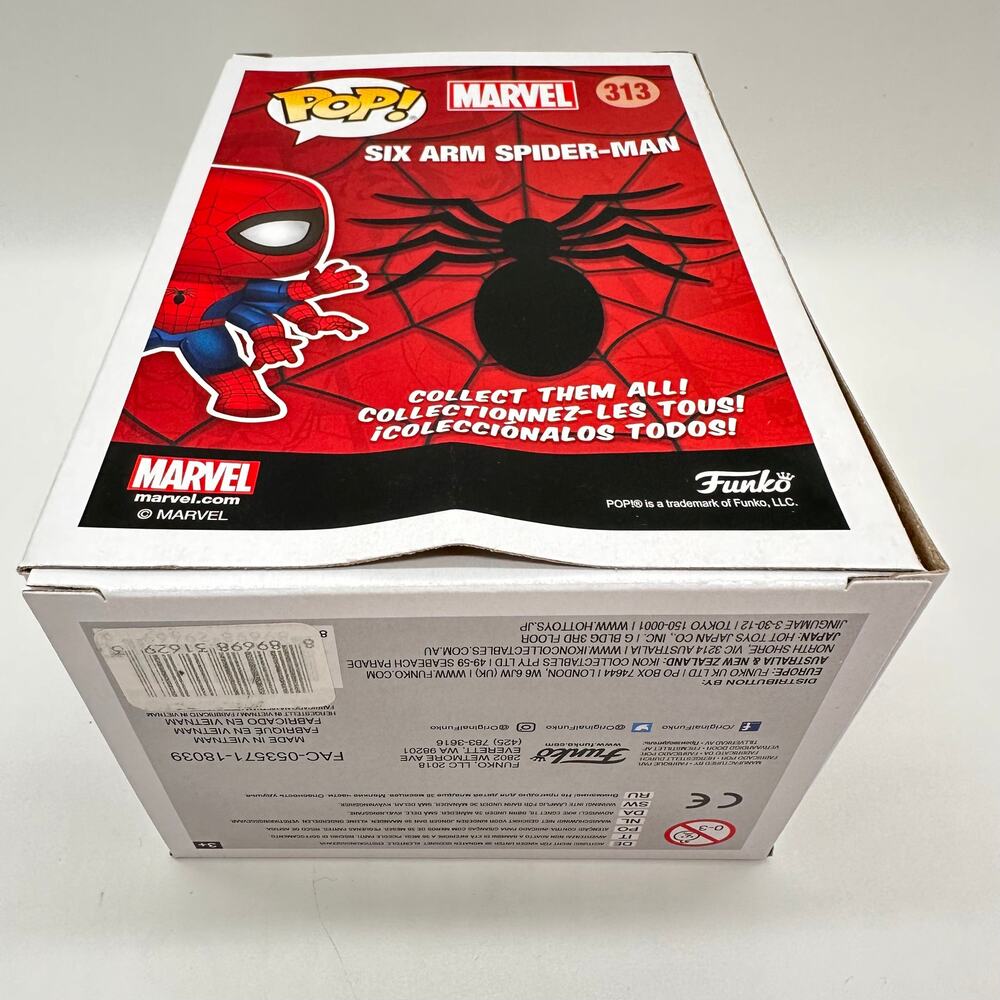 Funko POP Marvel Six Arm Spider-Man Walgreens Exclusive 313 - Picture 7 of 8